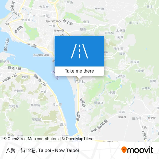 八勢一街12巷 map