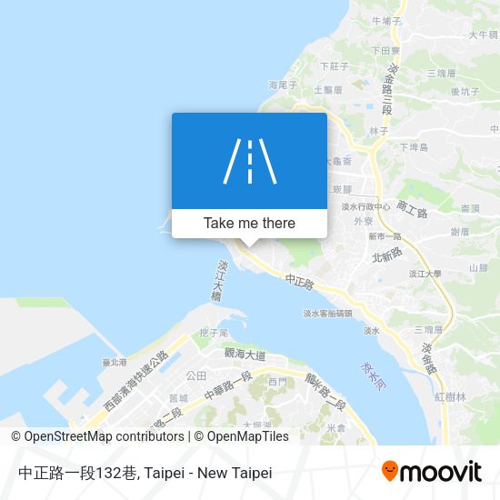 中正路一段132巷地圖