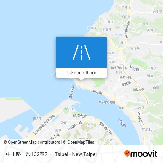 中正路一段132巷7弄地圖