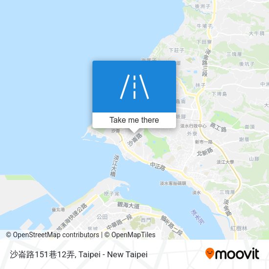 沙崙路151巷12弄地圖