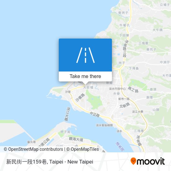新民街一段159巷地圖