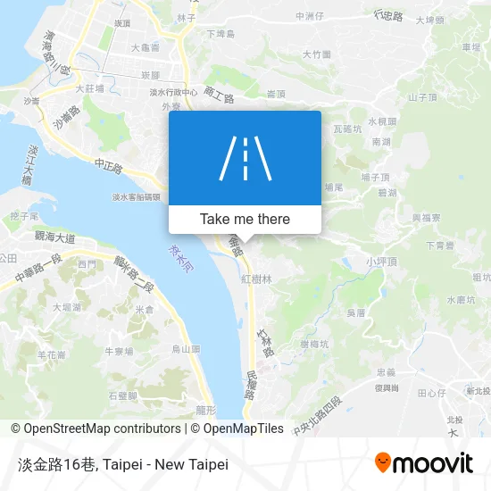 淡金路16巷地圖