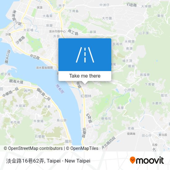 淡金路16巷62弄地圖