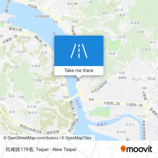 民權路179巷地圖