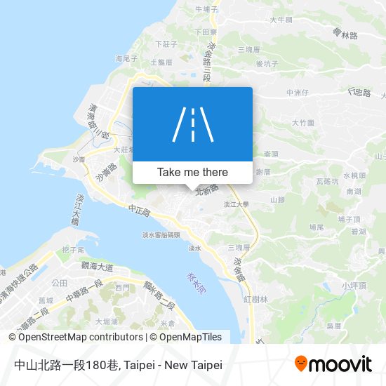 中山北路一段180巷 map