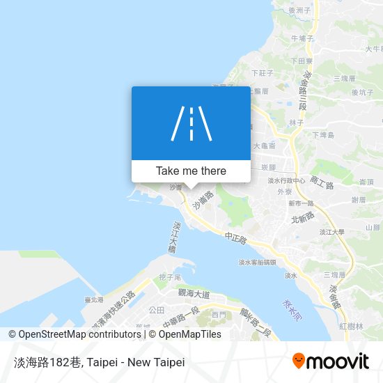淡海路182巷 map