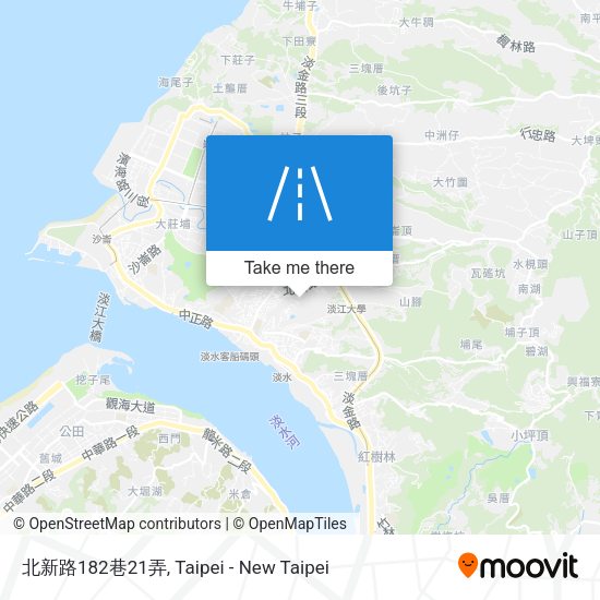 北新路182巷21弄地圖