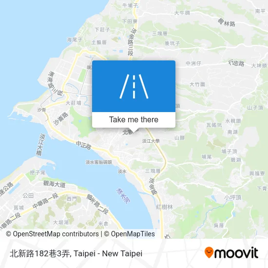 北新路182巷3弄地圖