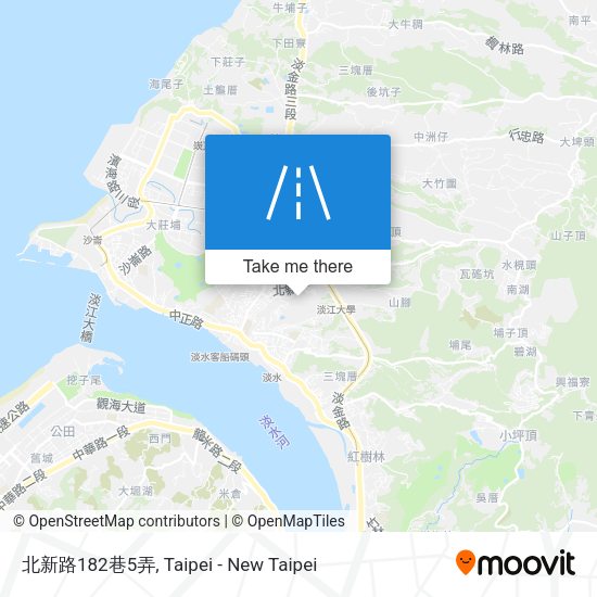 北新路182巷5弄地圖