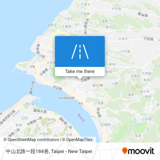 中山北路一段184巷 map