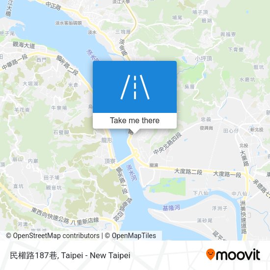 民權路187巷地圖