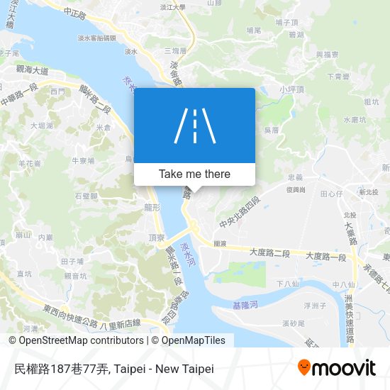 民權路187巷77弄地圖