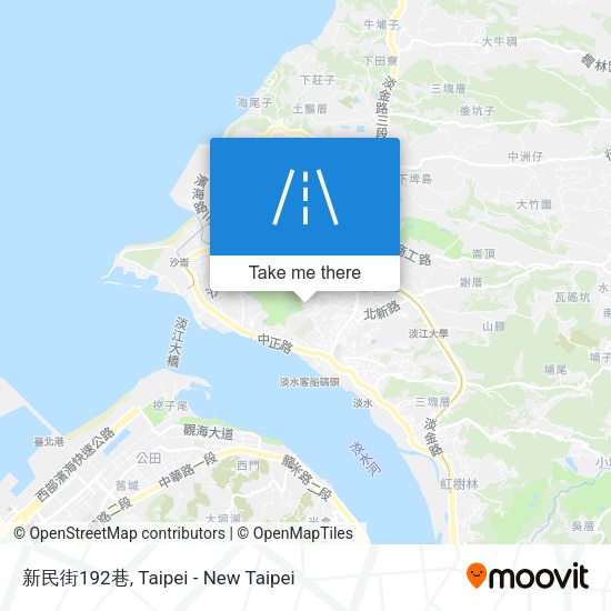 新民街192巷地圖