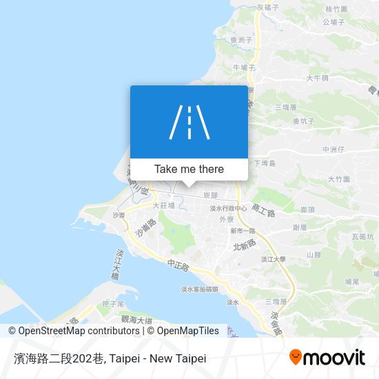 濱海路二段202巷地圖