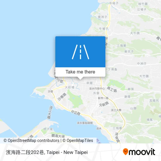 濱海路二段202巷地圖