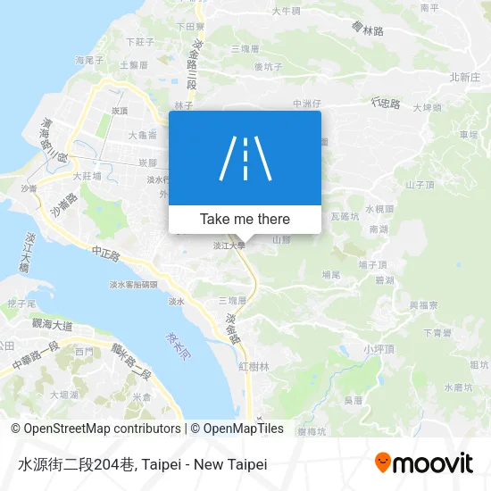 水源街二段204巷地圖