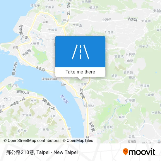 鄧公路210巷 map