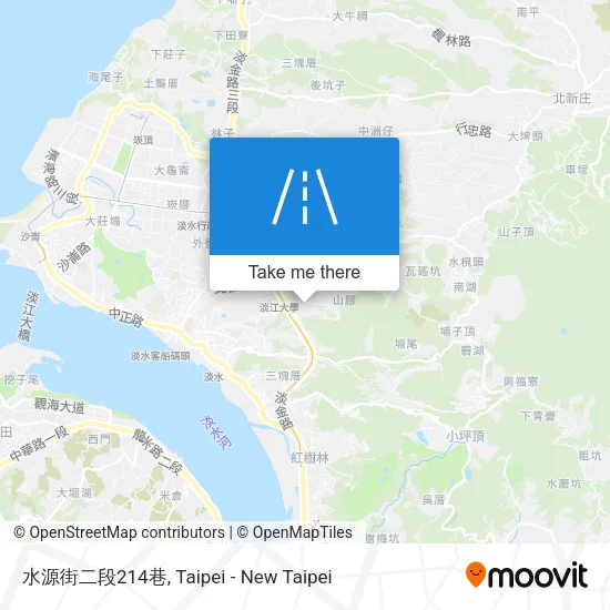 水源街二段214巷地圖
