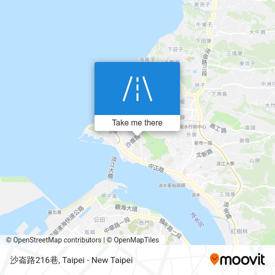 沙崙路216巷地圖
