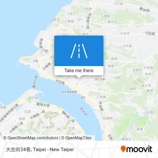 大忠街24巷地圖