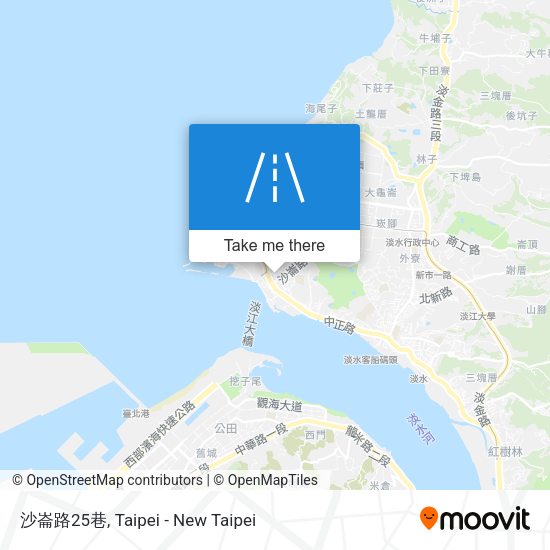 沙崙路25巷 map