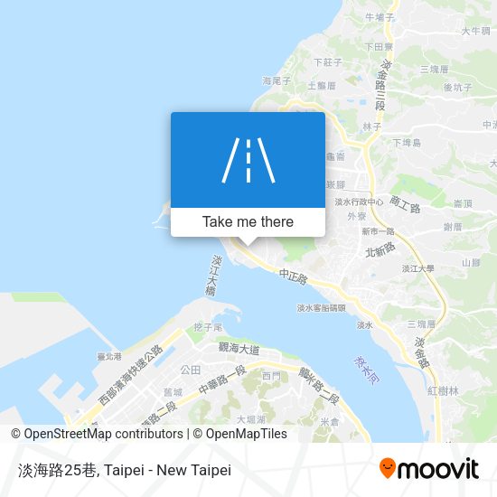淡海路25巷 map