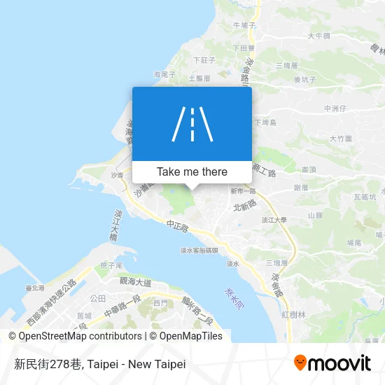 新民街278巷地圖