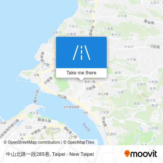 中山北路一段285巷 map