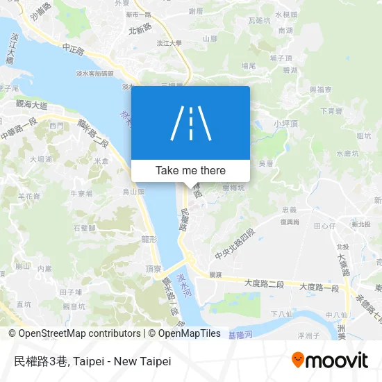 民權路3巷 map