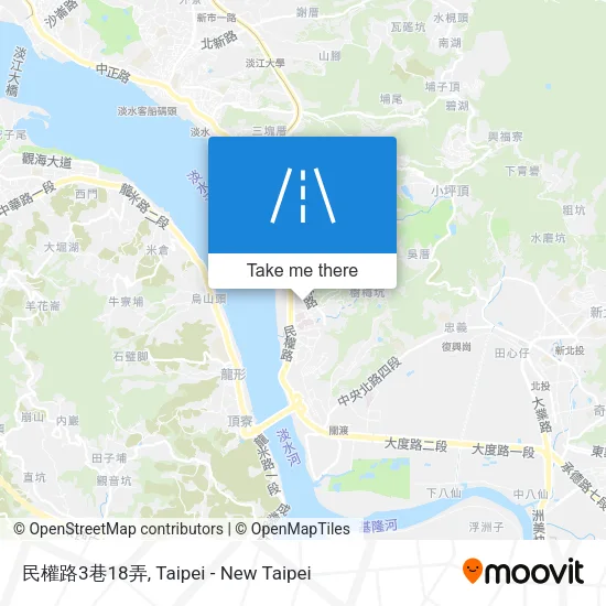 民權路3巷18弄地圖