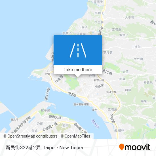 新民街322巷2弄地圖