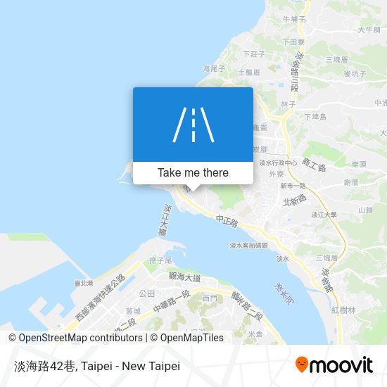 淡海路42巷地圖