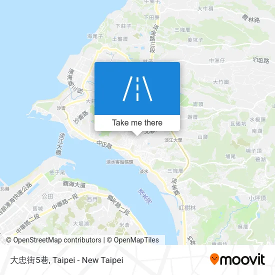 大忠街5巷地圖