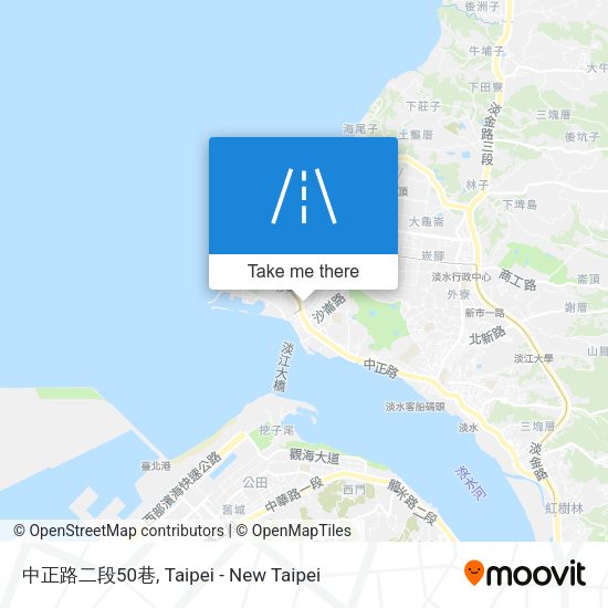 中正路二段50巷 map