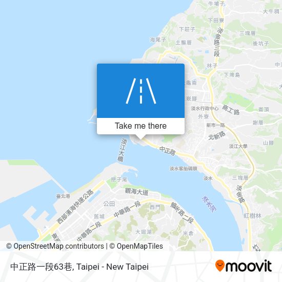 中正路一段63巷地圖