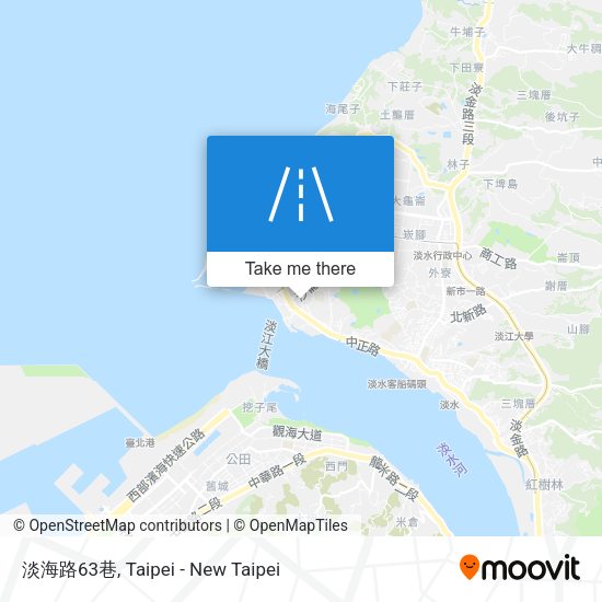 淡海路63巷 map