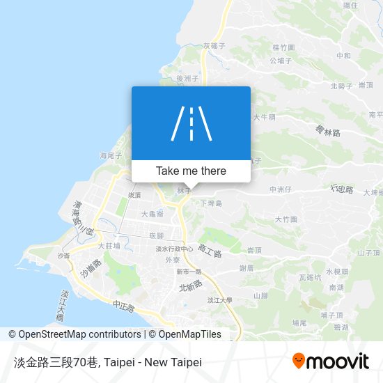 淡金路三段70巷 map