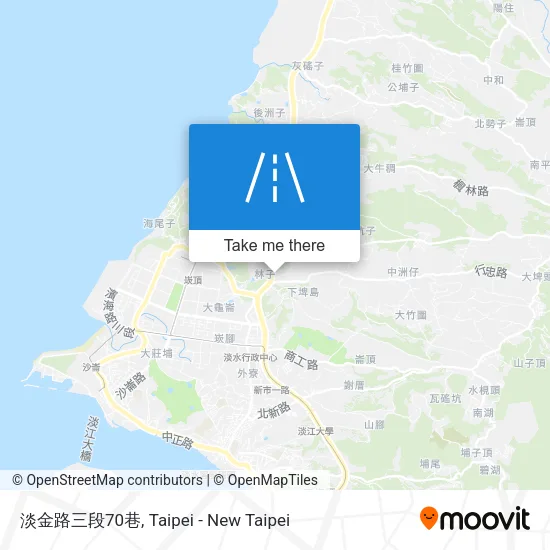 淡金路三段70巷 map