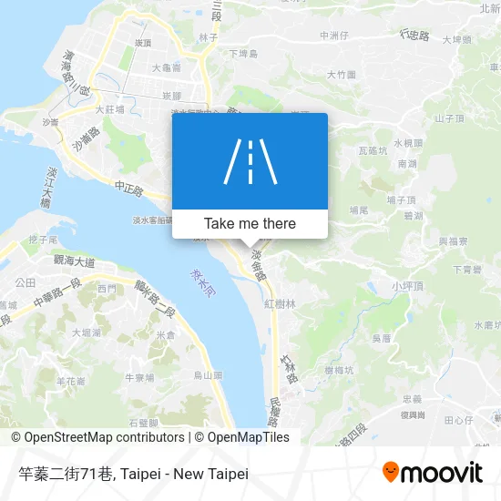 竿蓁二街71巷 map
