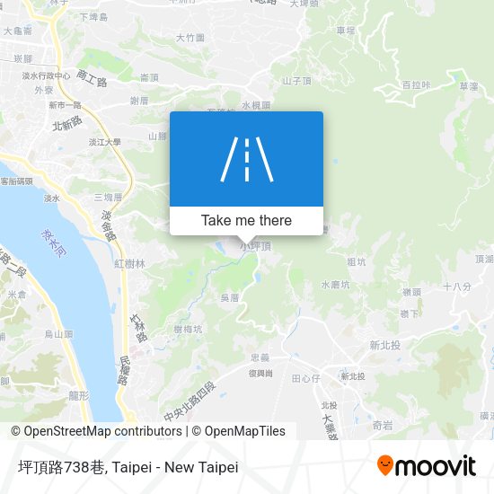 坪頂路738巷 map