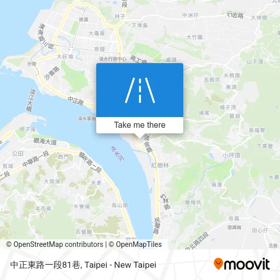 中正東路一段81巷地圖