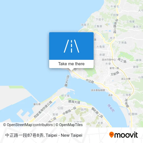 中正路一段87巷8弄 map