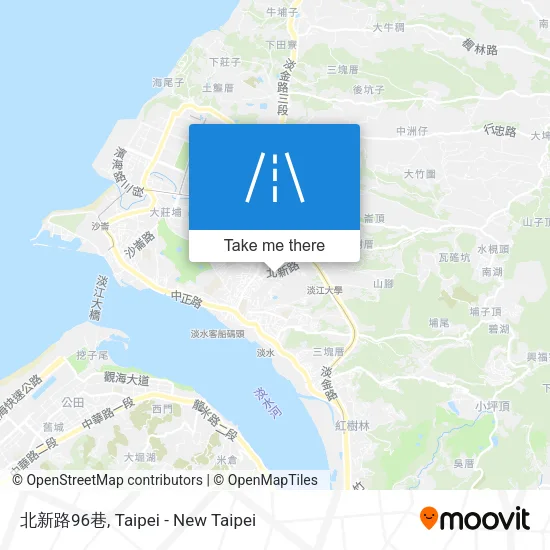 北新路96巷地圖