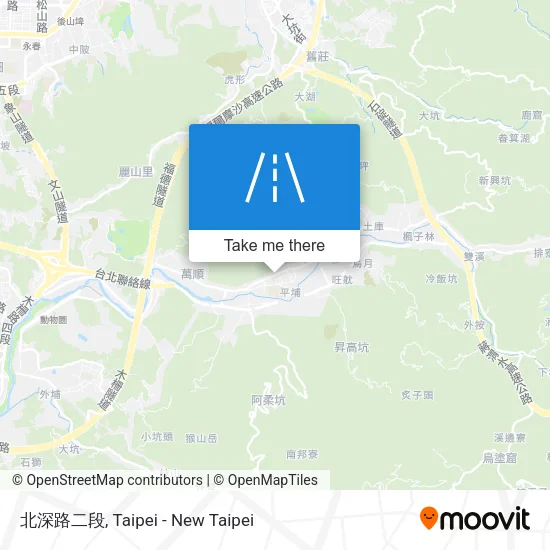 北深路二段地圖