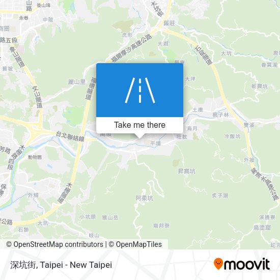 深坑街 map