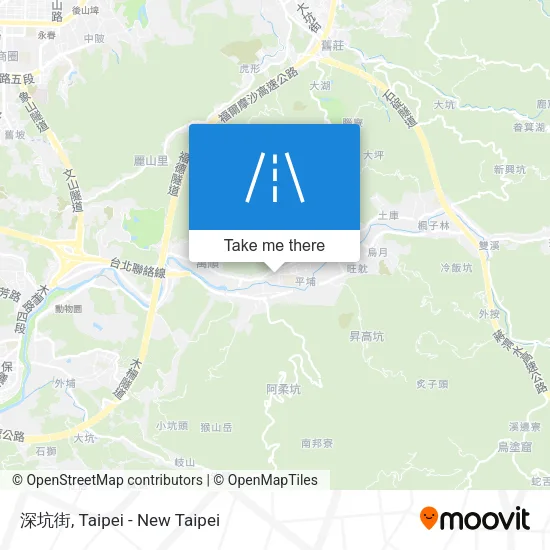 深坑街 map