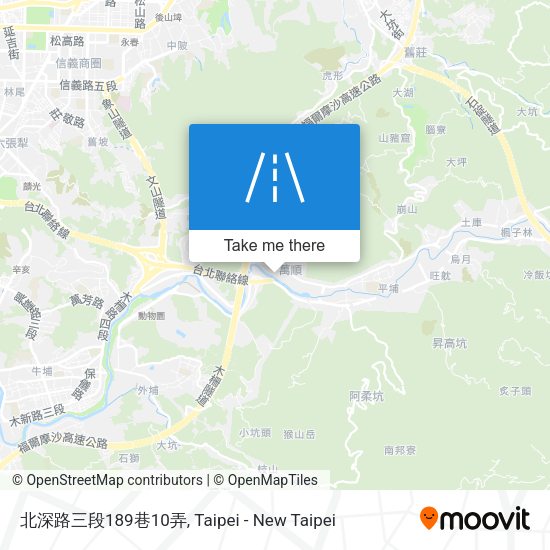北深路三段189巷10弄地圖