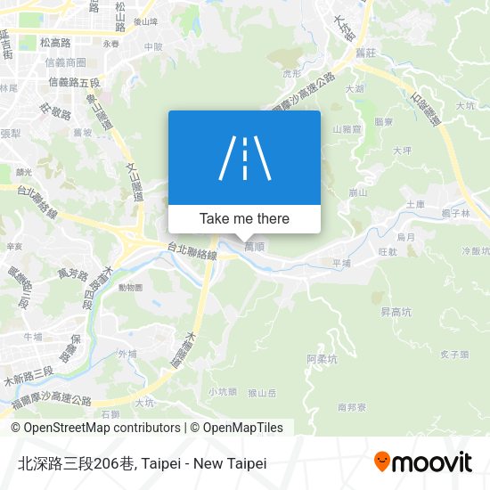 北深路三段206巷 map