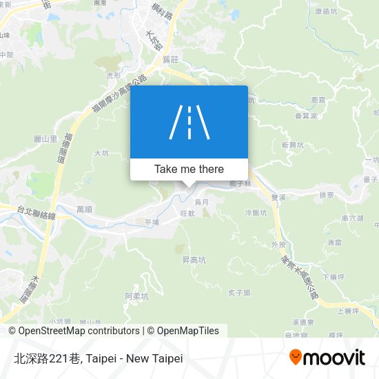 北深路221巷地圖