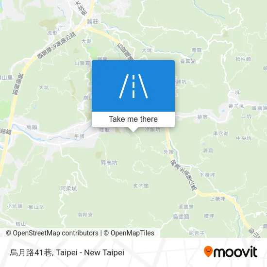 烏月路41巷 map